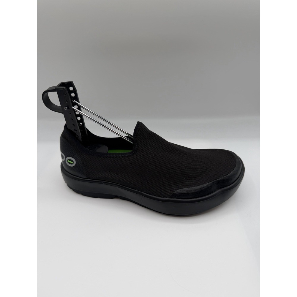 OOFOS OOmg EEZEE Slip On Shoes,Women's 7.5, EU 38.5, Black,Walking,Recovery